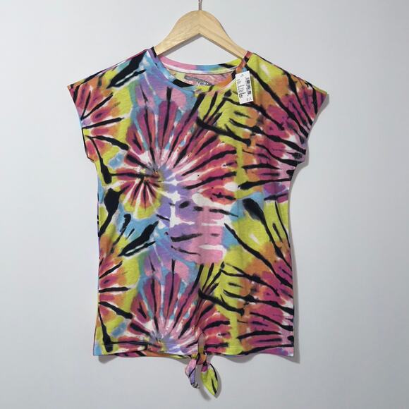 The children’s place Tie-Dye tie-front shirt Girls size Large (10/12) - Picture 1 of 6